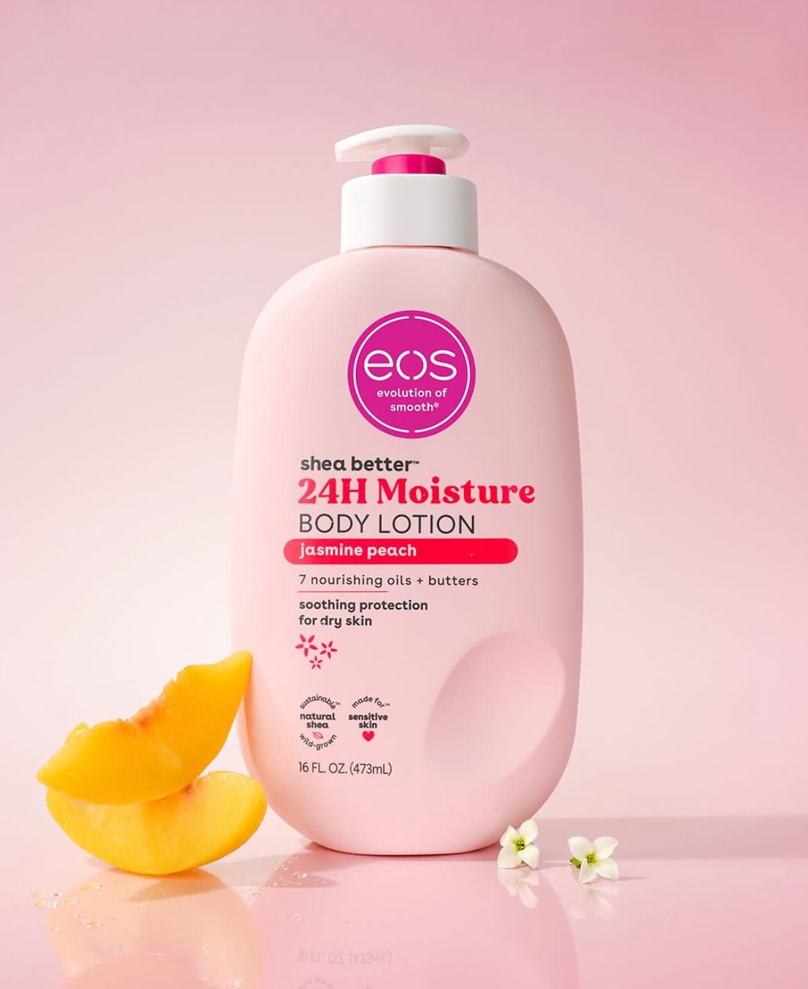 EOS Jasmine Peach Body Lotion
