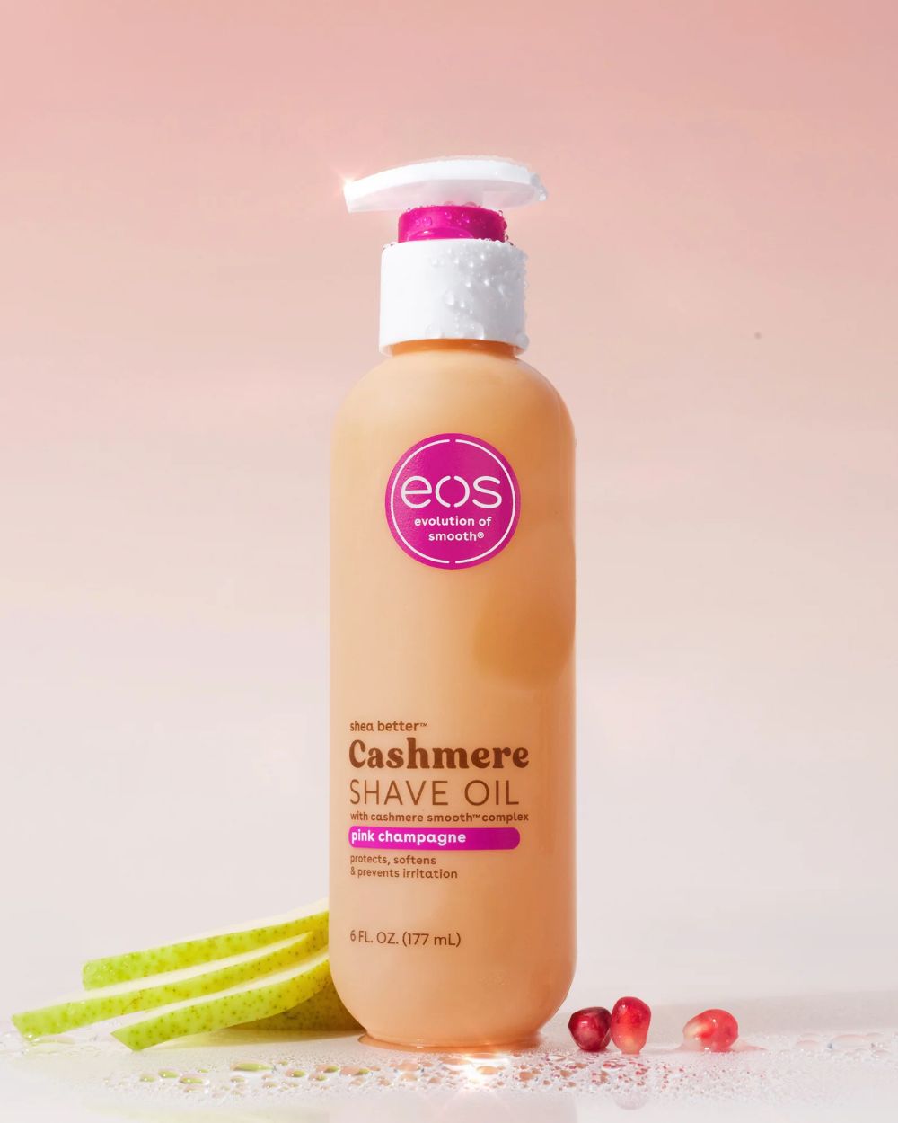 EOS Cashmere Shave Oil Pink Champagne