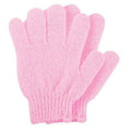 Pink Exfoliating gloves