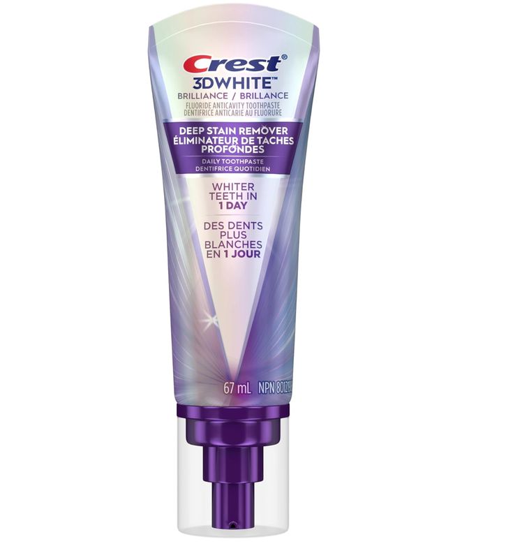 Crest 3D White Brilliance Deep Stain Remover Toothpaste